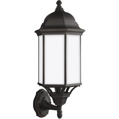 Generation Lighting - Sevier Large 1-Light Uplight Outdoor Wall Lantern - 8638751-71