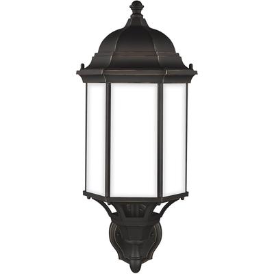 Generation Lighting - Sevier Large 1-Light Uplight Outdoor Wall Lantern - 8638751-71