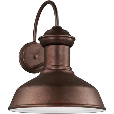 Generation Lighting - Fredricksburg Large 1-Light Outdoor Wall Lantern - Weathered Copper - 8647701-44/T