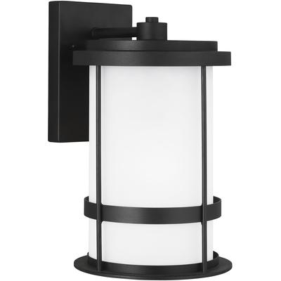 Generation Lighting - Wilburn Medium 1-Light Outdoor Wall Lantern - 8690901DEN3-12