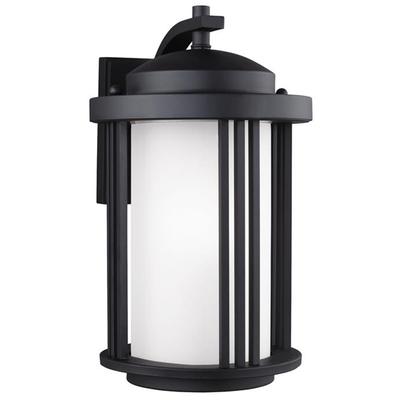 Generation Lighting - Crowell Medium 1-Light Outdoor Wall Lantern - 8747901DEN3-12