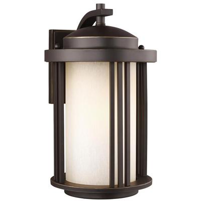 Generation Lighting - Crowell Medium 1-Light Outdoor Wall Lantern - 8747901DEN3-71