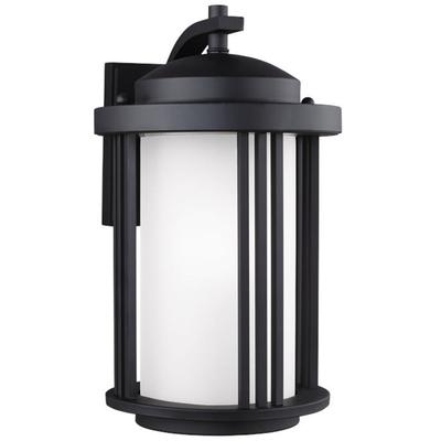 Generation Lighting - Crowell Medium 1-Light Outdoor Wall Lantern - 8747901EN3-12