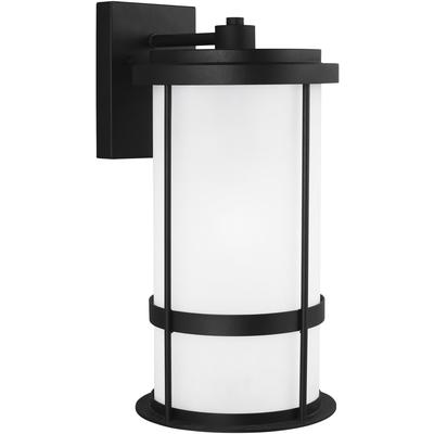 Generation Lighting - Wilburn Large 1-Light Outdoor Wall Lantern - 8790901DEN3-12