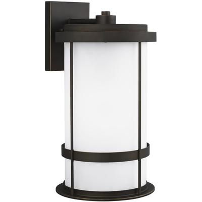 Generation Lighting - Wilburn Extra Large 1-Light Outdoor Wall Lantern - 8890901DEN3-71