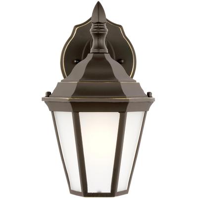 Generation Lighting - Bakersville Small 1-Light LED Outdoor Wall Lantern - Antique Bronze - 89937EN3-71