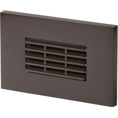 Generation Lighting - Louver 120V LED Horizontal Step Light - Antique Bronze - 93401S-171