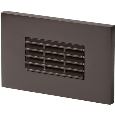 Generation Lighting - Louver 120V LED Turtle Horizontal Step Light - Antique Bronze - 93481S-171