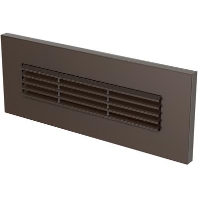 Generation Lighting - Louver Horizontal LED Brick Light - Antique Bronze - 94401S-171