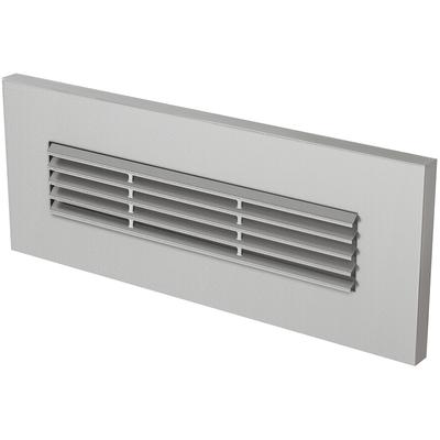 Generation Lighting - Louver Horizontal LED Brick Light - Satin Nickel - 94401S-849