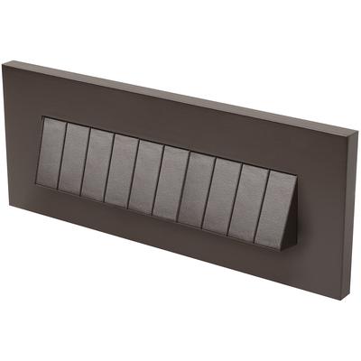 Generation Lighting - Tarpa Horizontal LED Brick Light - Antique Bronze - 94403S-171