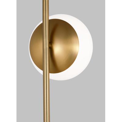 Generation Lighting Designers - Lune 1-Light Table Lamp - Burnished Brass - ET1461BBS2