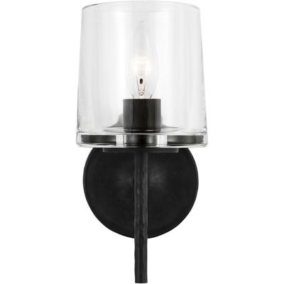 Generation Lighting Designers - Marietta 1-Light Wall Sconce - Aged Iron - EV1001AI