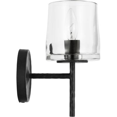 Generation Lighting Designers - Marietta 1-Light Wall Sconce - Aged Iron - EV1001AI