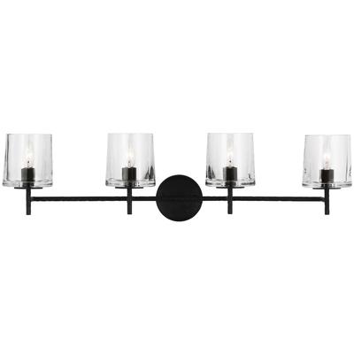 Generation Lighting Designers - Marietta 4-Light Vanity Light - Aged Iron - EV1004AI