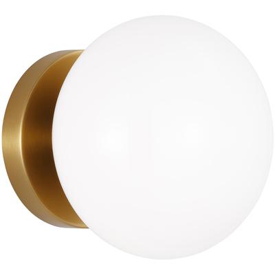 Generation Lighting Designers - Lune 1-Light Sconce - Burnished Brass - EV1011BBS