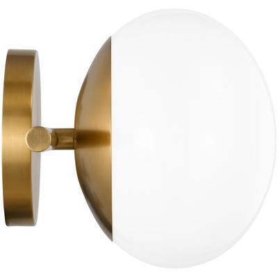 Generation Lighting Designers - Lune 2-Light Vanity Light - Burnished Brass - EV1012BBS