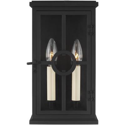 Generation Lighting - Belleville Small Lantern - Textured Black - OL15300TXB