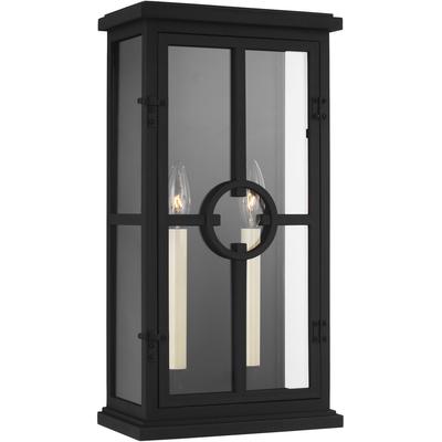 Generation Lighting - Belleville Medium Lantern - Textured Black - OL15301TXB