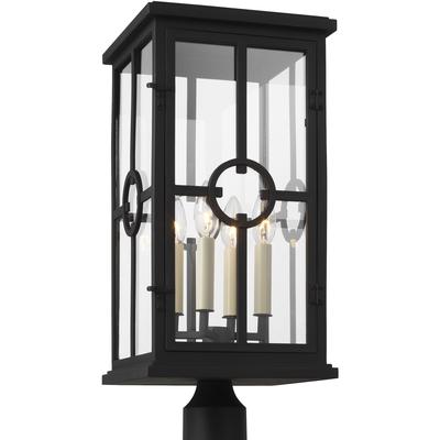 Generation Lighting - Belleville Post Lantern - Textured Black - OL15307TXB