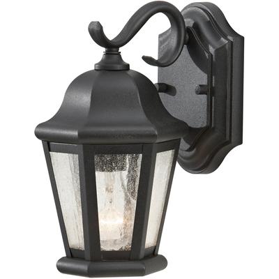 Generation Lighting - Martinsville Small 1-Light Outdoor Wall Lantern - Black - OL5900BK