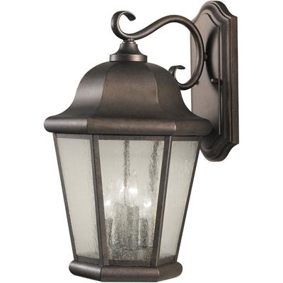 Generation Lighting - Martinsville Extra Large 4-Light Outdoor Wall Lantern - Corinthian Bronze - OL5904CB