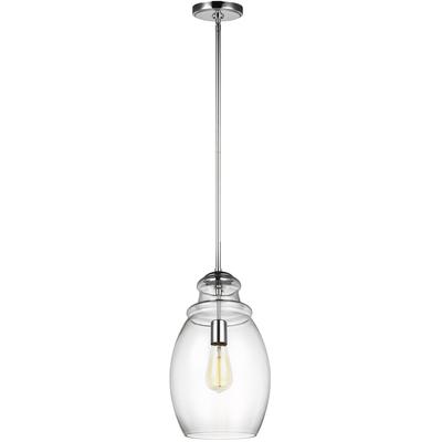 Generation Lighting - Marino 1-Light Pendant - Chrome - P1484CH