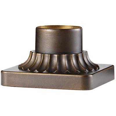 Generation Lighting - Pier Mount Base - Astral Bronze - PIER MT-ASTB