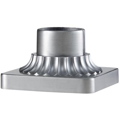 Generation Lighting - Pier Mount Base - Brushed Aluminum - PIER MT-BRAL