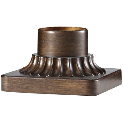 Generation Lighting - Pier Mount Base - Heritage Bronze - PIER MT-HTBZ