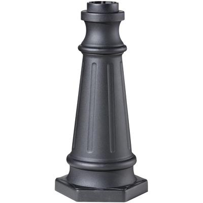 Generation Lighting - Post Base - Black - POSTBASE BK