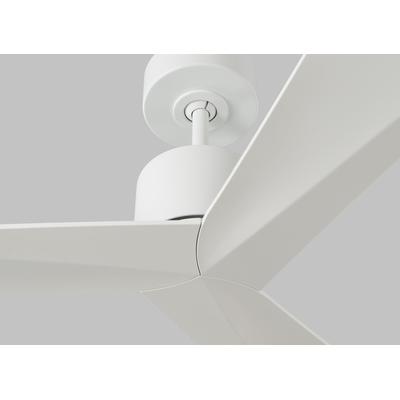 Generation Lighting Fans - Adler 52" Indoor/Outdoor Ceiling Fan - Matte White - 3ADR52RZW