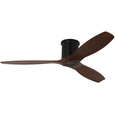 Generation Lighting Fans - Collins 52" Indoor/Outdoor Ceiling Fan - Midnight Black - 3CNHSM52MBK