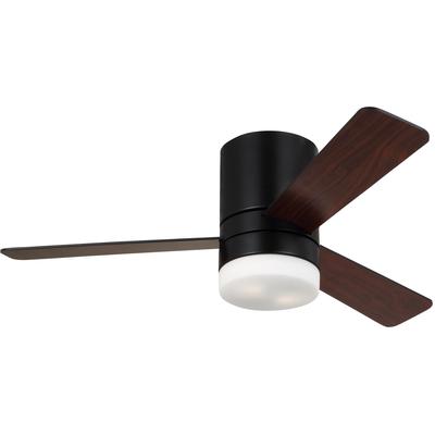 Generation Lighting Fans - Era 44" Ceiling Fan - Midnight Black - 3ERHR44MBKD