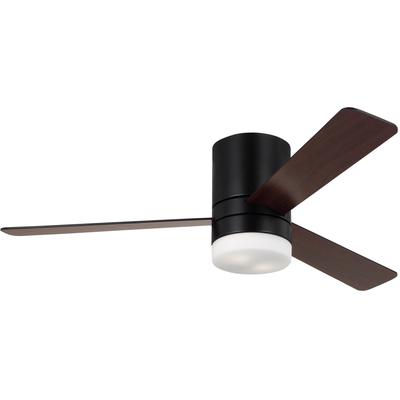 Generation Lighting Fans - Era 52" Ceiling Fan - Midnight Black - 3ERHR52MBKD