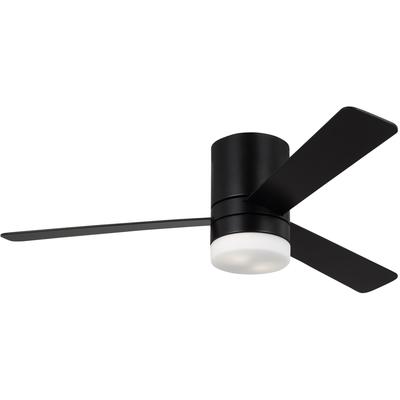 Generation Lighting Fans - Era 52" Ceiling Fan - Midnight Black - 3ERHR52MBKD