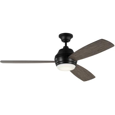 Generation Lighting Fans - Ikon 52" Indoor/Outdoor LED Ceiling Fan - Aged Pewter - 3IKDR52AGPD