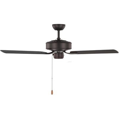 Generation Lighting Fans - Linden 48" Ceiling Fan - Bronze - 3LD48BZ