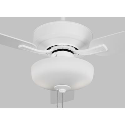 Generation Lighting Fans - Linden 48" Ceiling Fan - Matte White - 3LD48RZWD