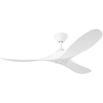 Generation Lighting Fans - Maverick 52" Indoor/Outdoor Ceiling Fan - Matte White - 3MGMR52RZW