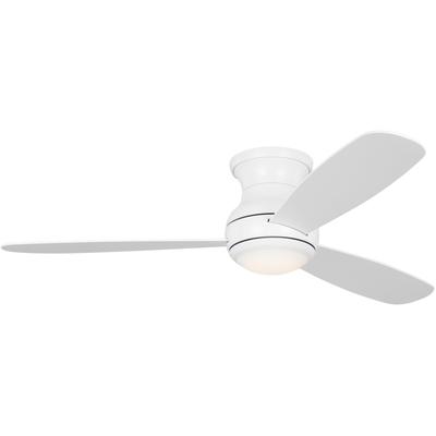 Generation Lighting Fans - Orbis 52" Ceiling Fan - Matte White - 3OBSHR52RZWD