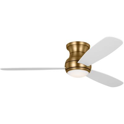 Generation Lighting Fans - Orbis 52" Ceiling Fan - Satin Brass - 3OBSHR52SBD