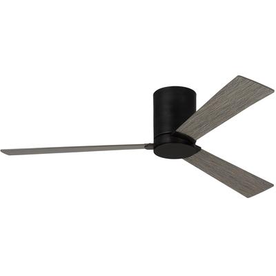 Generation Lighting Fans - Rozzen 44" Indoor/Outdoor Ceiling Fan - Aged Pewter - 3RZHR44AGP