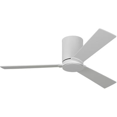 Generation Lighting Fans - Rozzen 44" Indoor/Outdoor Ceiling Fan - Matte White - 3RZHR44RZW