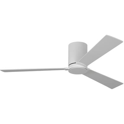 Generation Lighting Fans - Rozzen 52" Indoor/Outdoor Ceiling Fan - Matte White - 3RZHR52RZW