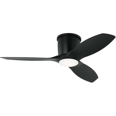 Generation Lighting Fans - Titus 44" Ceiling Fan - Midnight Black - 3TTHR44MBKD