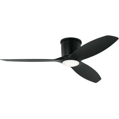 Generation Lighting Fans - Titus 52" Ceiling Fan - Midnight Black - 3TTHR52MBKD