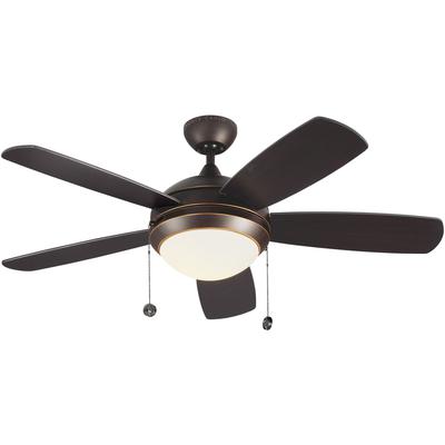 Generation Lighting Fans - Discus Classic 44" Ceiling Fan - Roman Bronze - 5DIC44RBD-V1