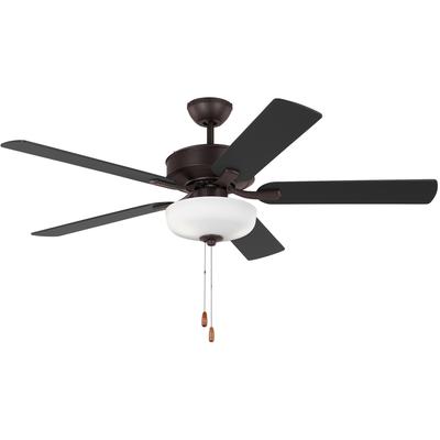 Generation Lighting Fans - Linden 52" Ceiling Fan - Bronze - 5LD52BZD