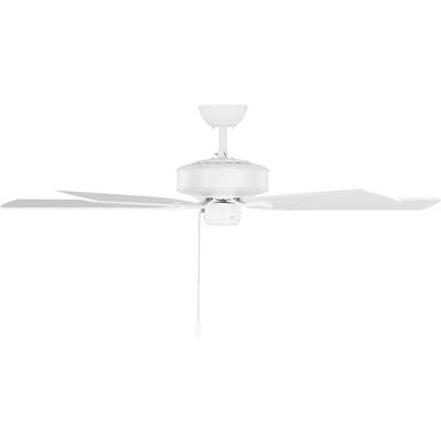 Generation Lighting Fans - Linden 52" Ceiling Fan - Matte White - 5LD52RZW